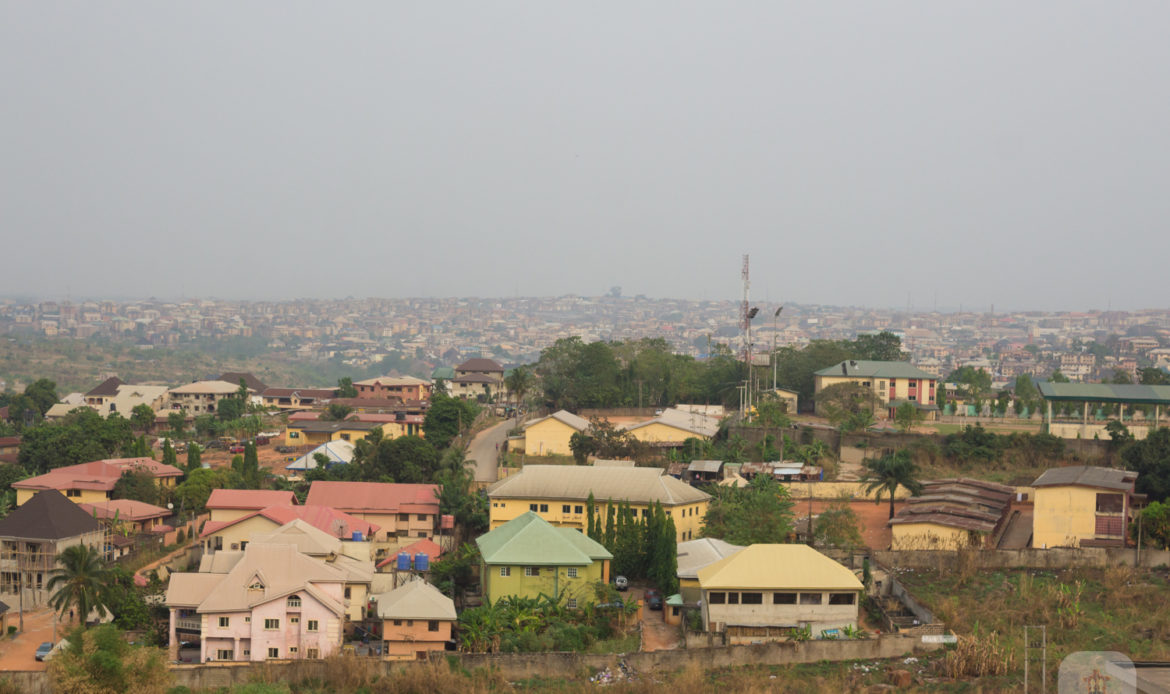 Aerial view of Onitsha