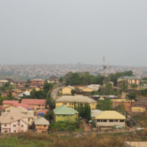 Aerial view of Onitsha