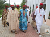 Agbogil leading the Obi in Council