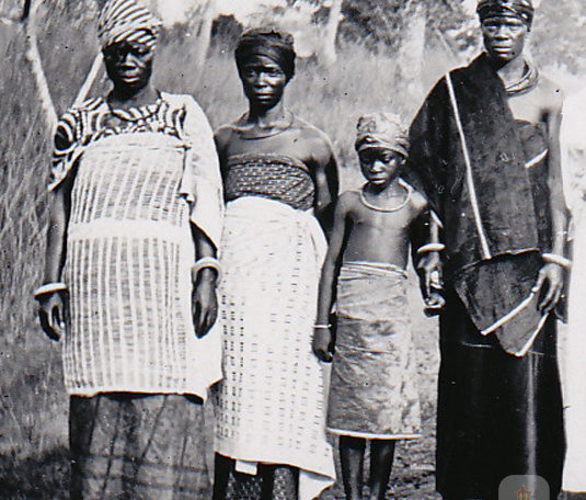 Group of natives Onitsha