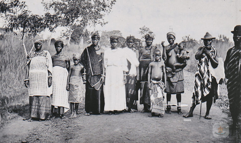 Group of natives Onitsha