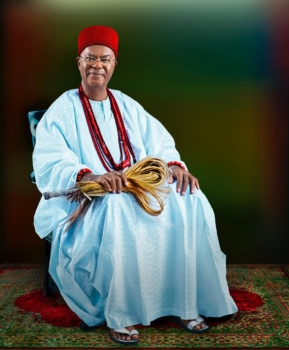 His Majesty Nnaemeka Achebe, CFR, mni, Obi of Onitsha